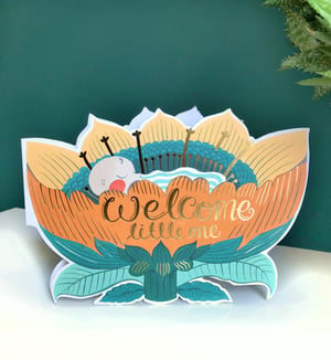 Image of Welcome little one Card