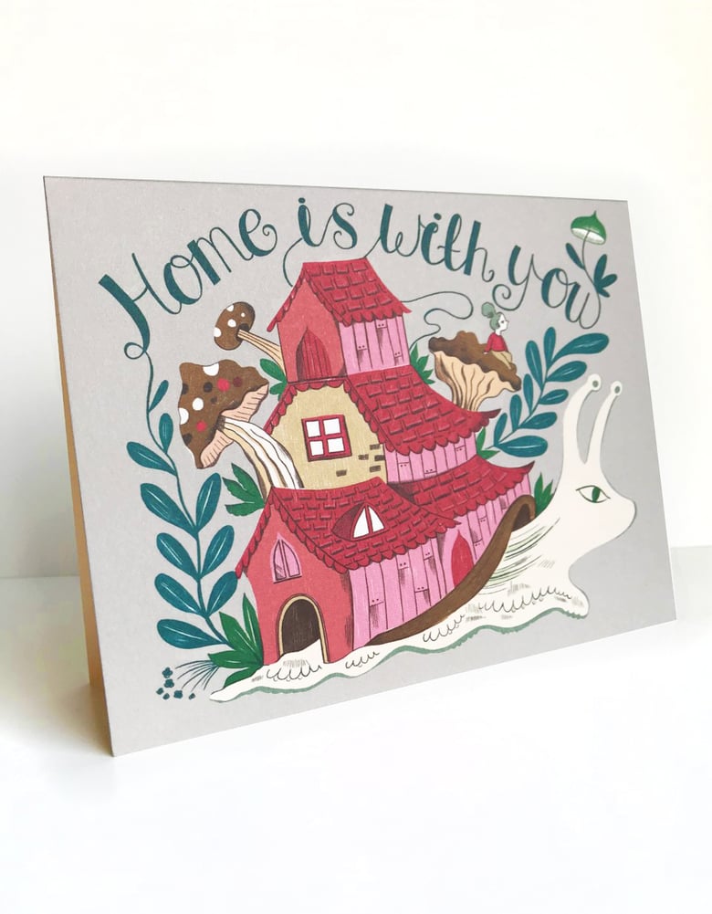 Image of Home is with you Card