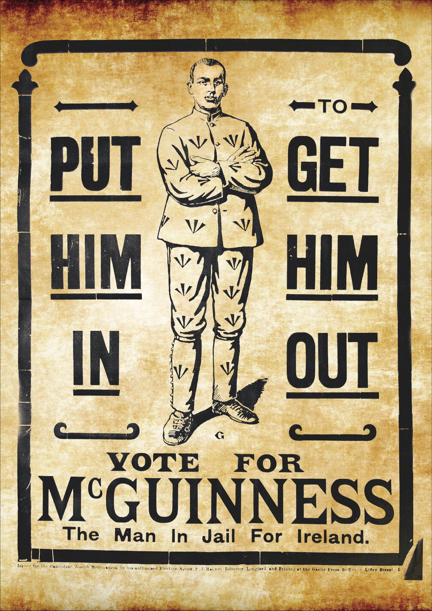 1917 Election Poster | Irish History Podcast Shop