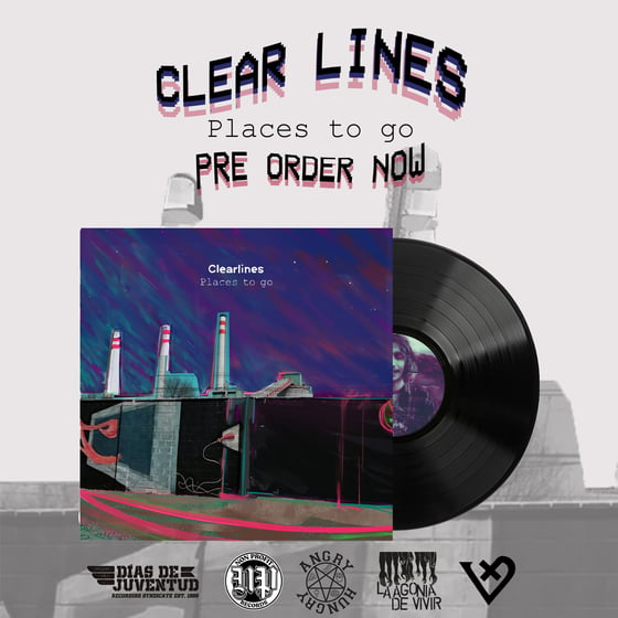 Image of LADV144 - CLEAR LINES "places to go" LP