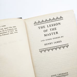 Henry James - The Lesson of the Master & Other Stories