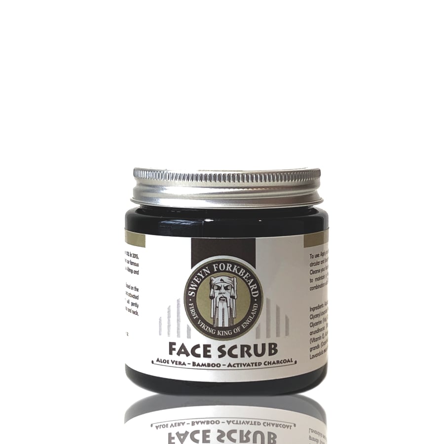 Image of Face Scrub Aloe Vera - Bamboo - Activated Charcoal