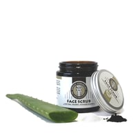 Image 5 of Face Scrub Aloe Vera - Bamboo - Activated Charcoal