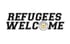 "Refugees Welcome" Magnet. Image 2