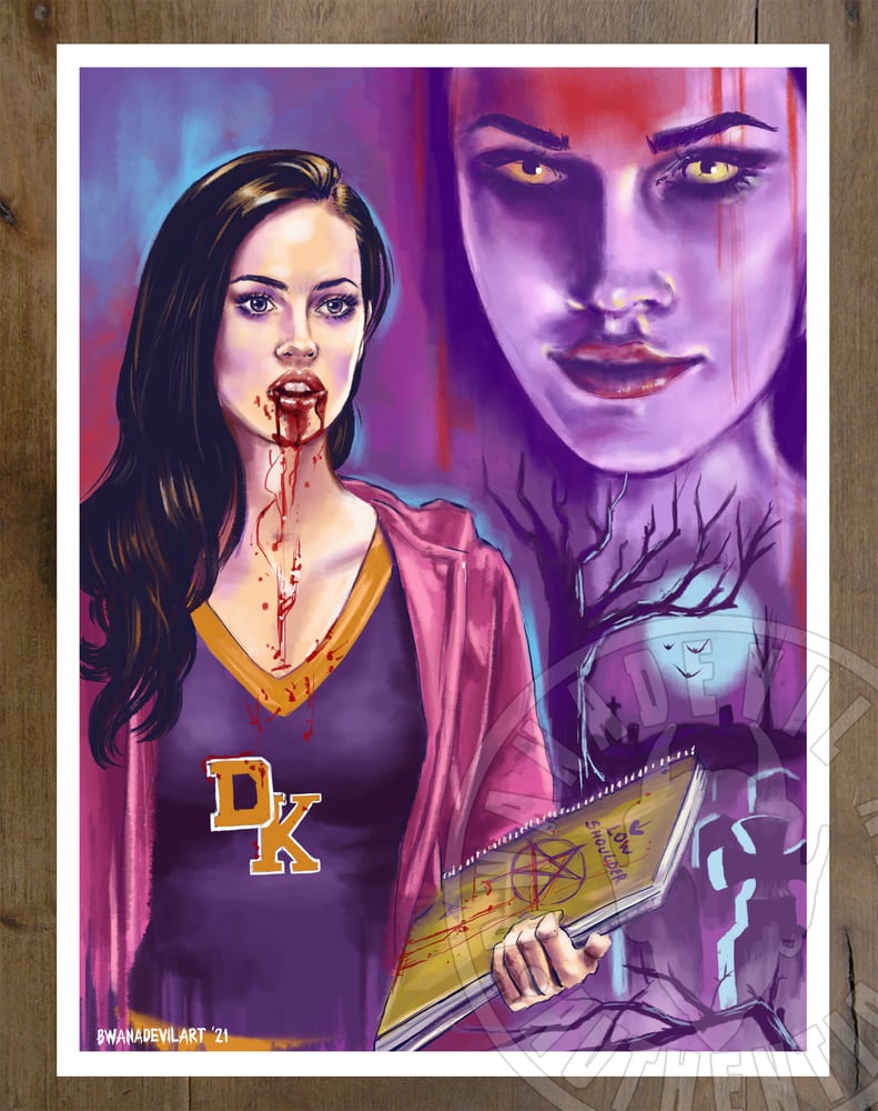 Image of Jennifer's Body Art Print (9x12 in.)