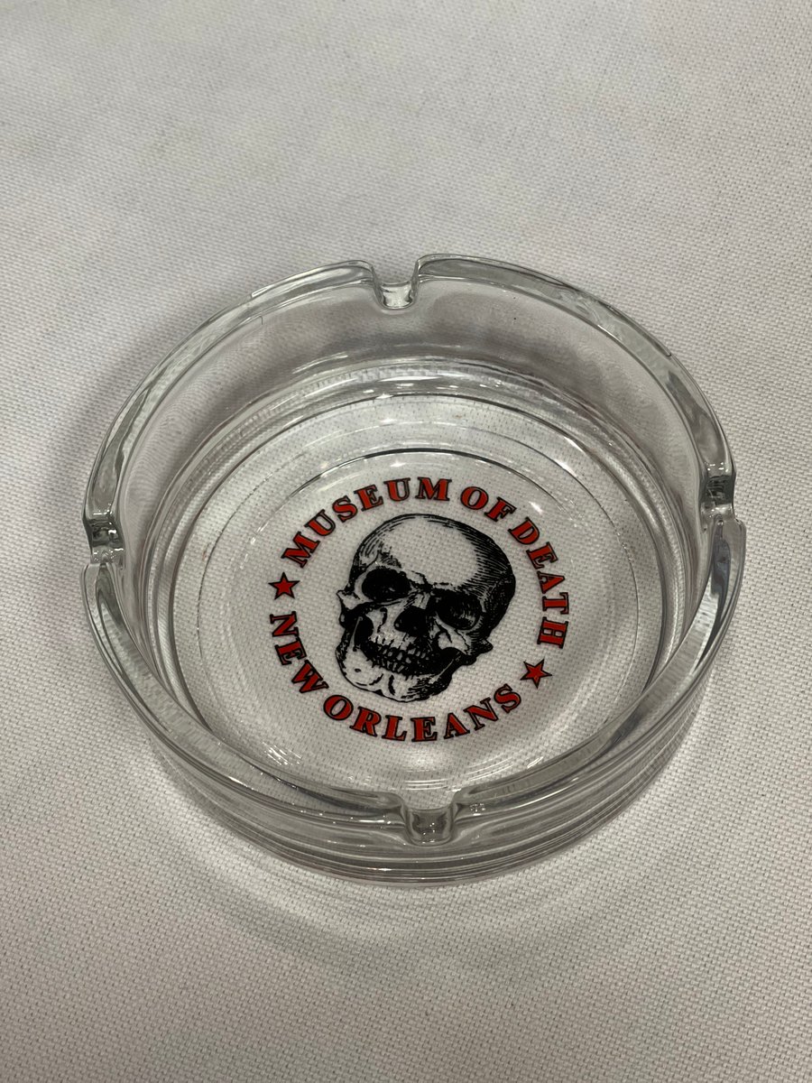 New Orleans M.O.D. Logo Ashtray Museum of Death