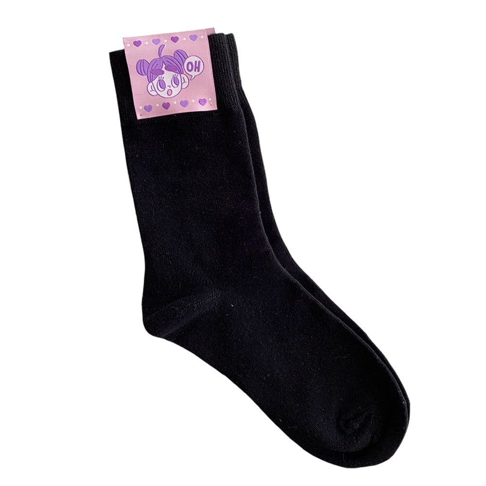 Image of Socks with tag white or black