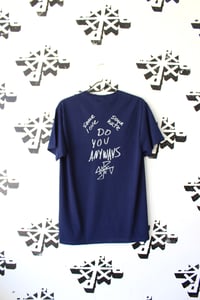 Image of some love some hate tee in navy 
