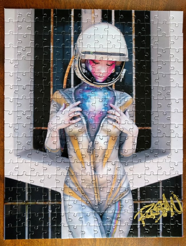 Astro Gal Signed Puzzle Fan Pack