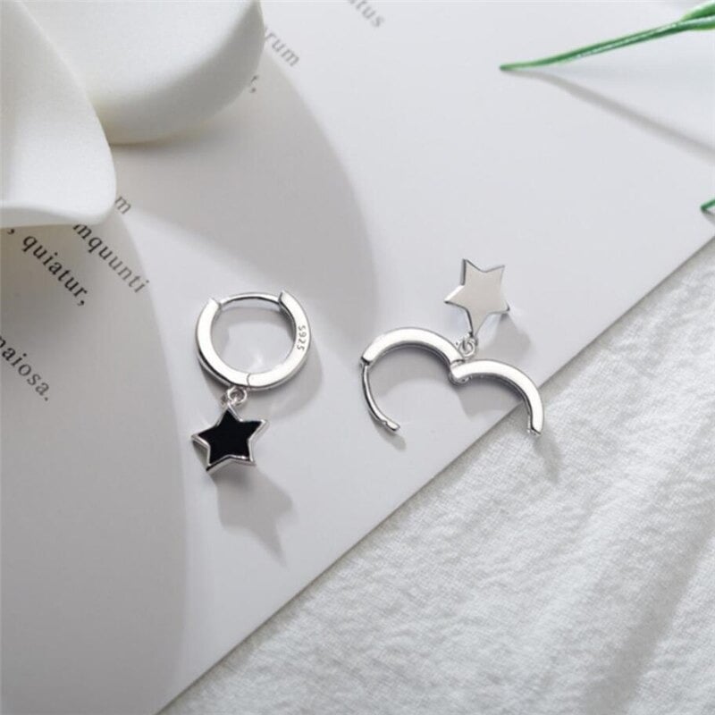 Blackstar Dangle Earrings
