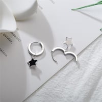 Image 3 of Blackstar Dangle Earrings