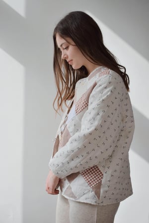 Image of MARGO Patchwork Quilted Jacket