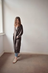 Image 3 of  URSULA Linen Duster Coat