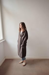 Image 4 of  URSULA Linen Duster Coat