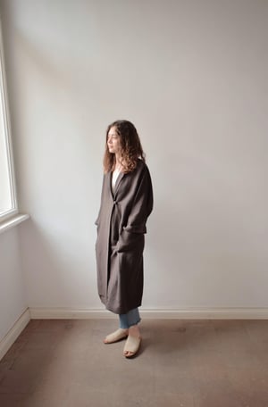 Image of  URSULA Linen Duster Coat