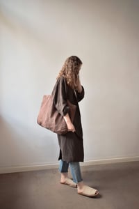 Image 5 of  URSULA Linen Duster Coat