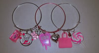 Pretty in pink bangle set of 3 for $20