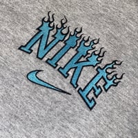 NIKE FLAMES HOODIE