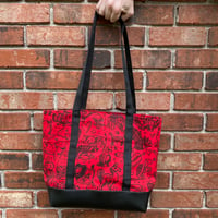Image 3 of Doodle Block Deluxe Tote Bag