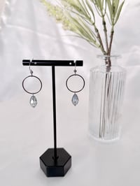 Silver Teardrop Earrings