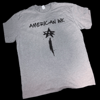 American Ink Logo Tee Grey
