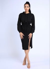 Image 1 of You got it hooded dress 