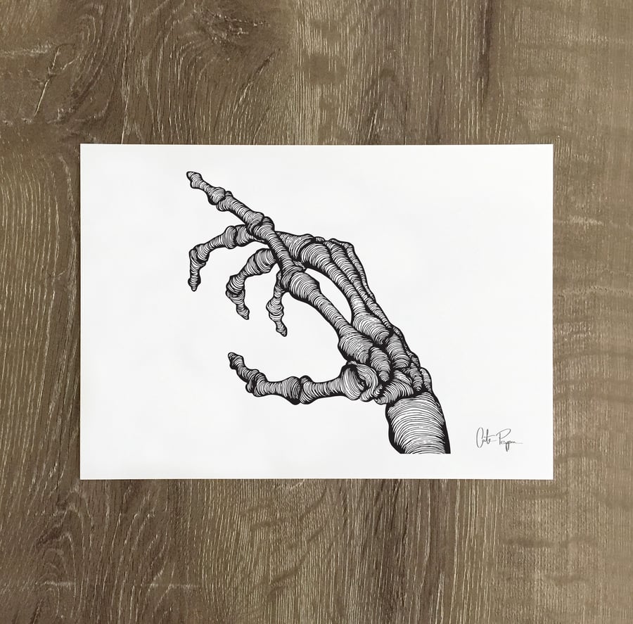 Image of SKELETON HAND #2