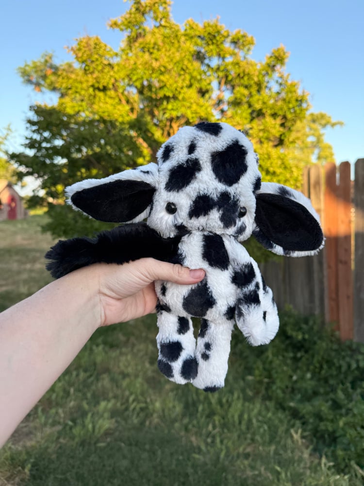 Image of spotty floppy baby