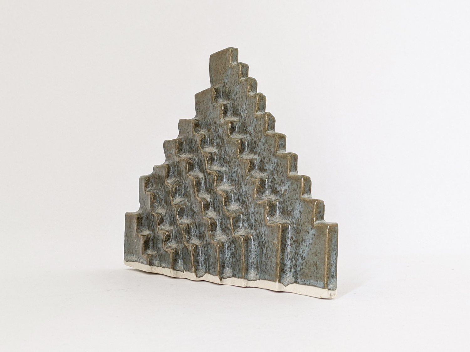 Image of steps sculpture in eucalyptus