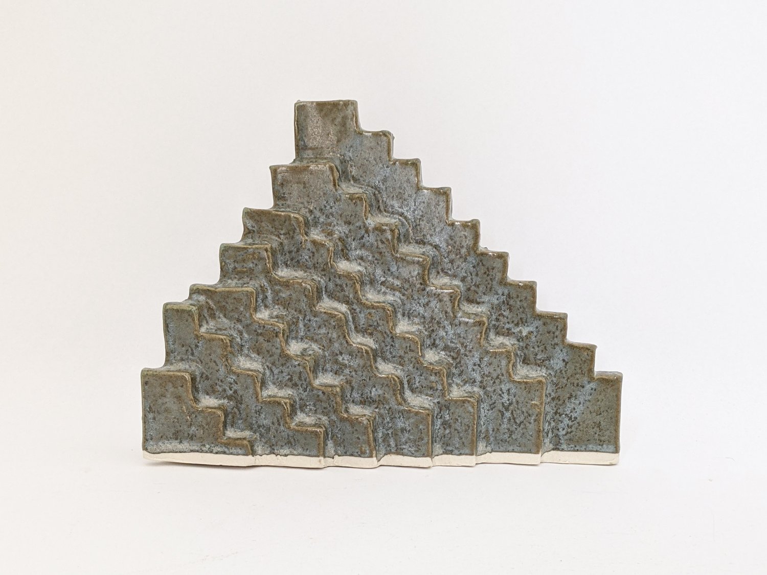 Image of steps sculpture in eucalyptus 