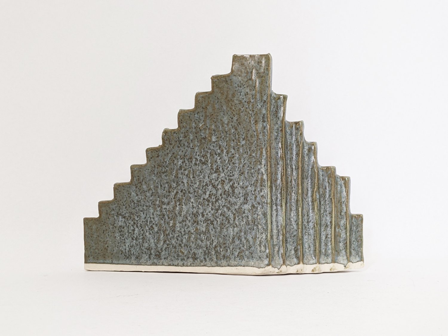 Image of steps sculpture in eucalyptus