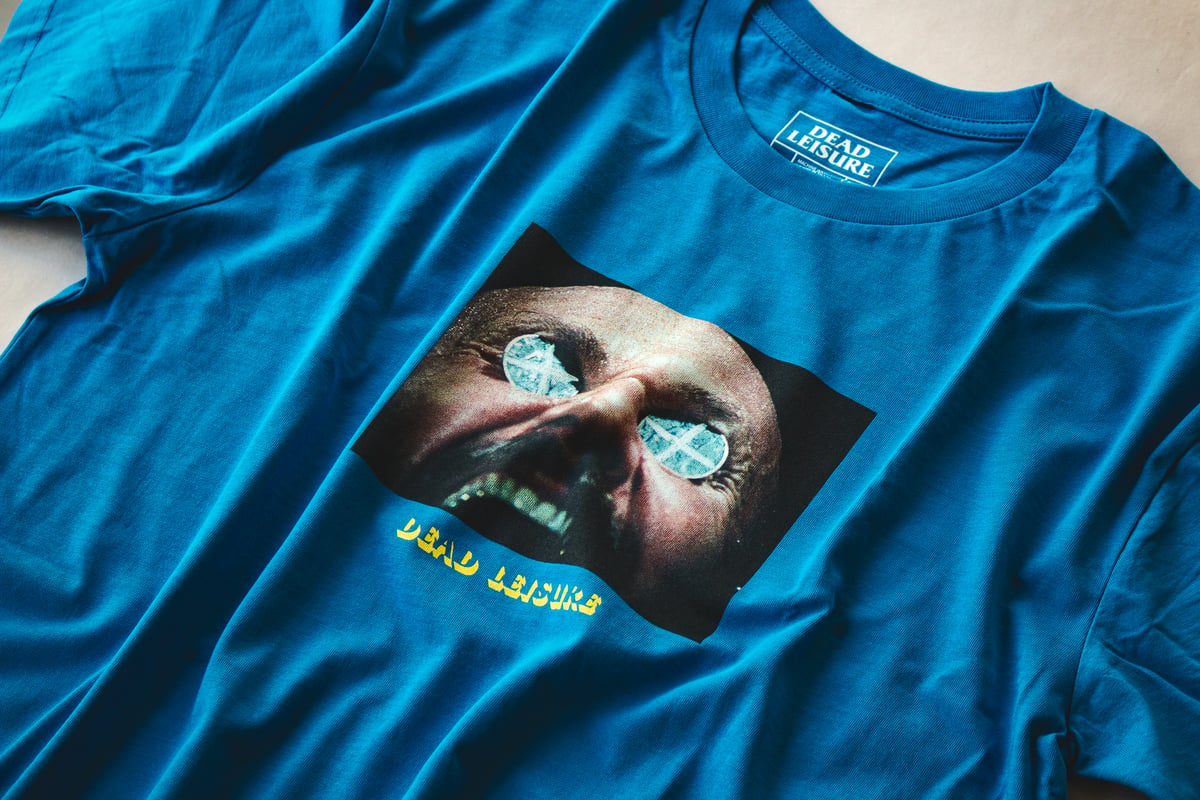 Awake & Afraid T-shirt - Blue