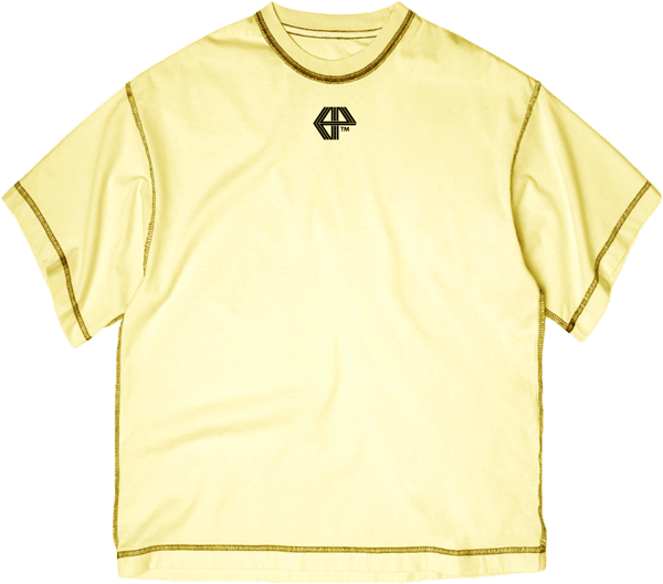 Image of Staple TEE: PASTEL YELLOW