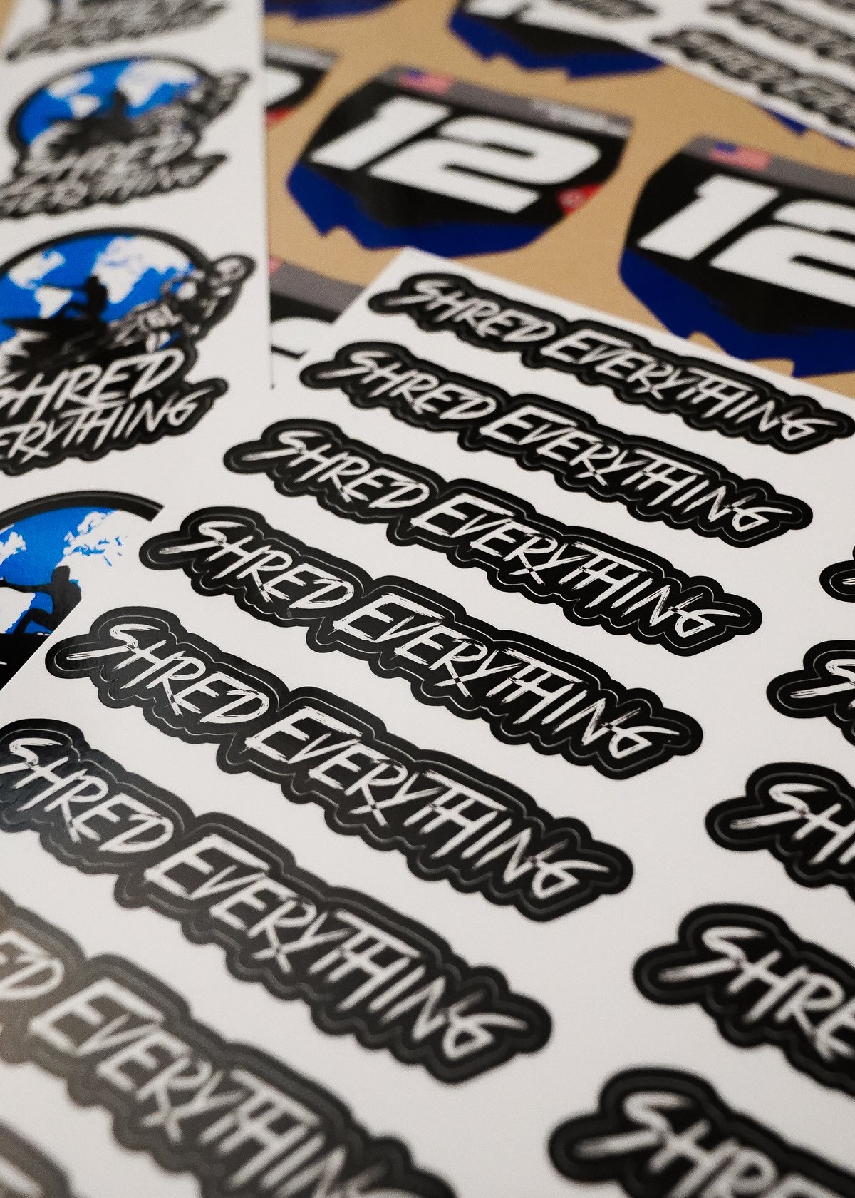 Shred Everything Sticker Pack | Shred Everything