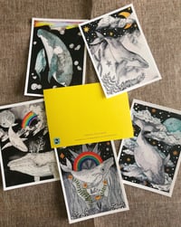 Celestial Whaley Postcards!