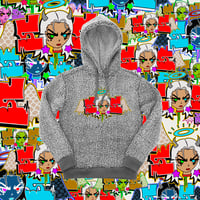 S.O.S “ANG3LS&D3MONS” SHERPA HOODIE