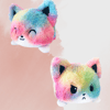 Stuffed Plush Reversible Cat Toy 
