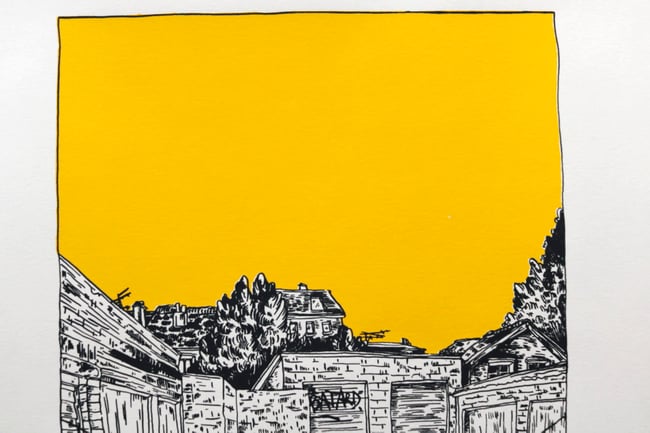 "Bâtard" Sérigraphie