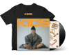 KIDS BUNDLE: Recycled Black Vinyl + KIDS T-shirt (Limited)