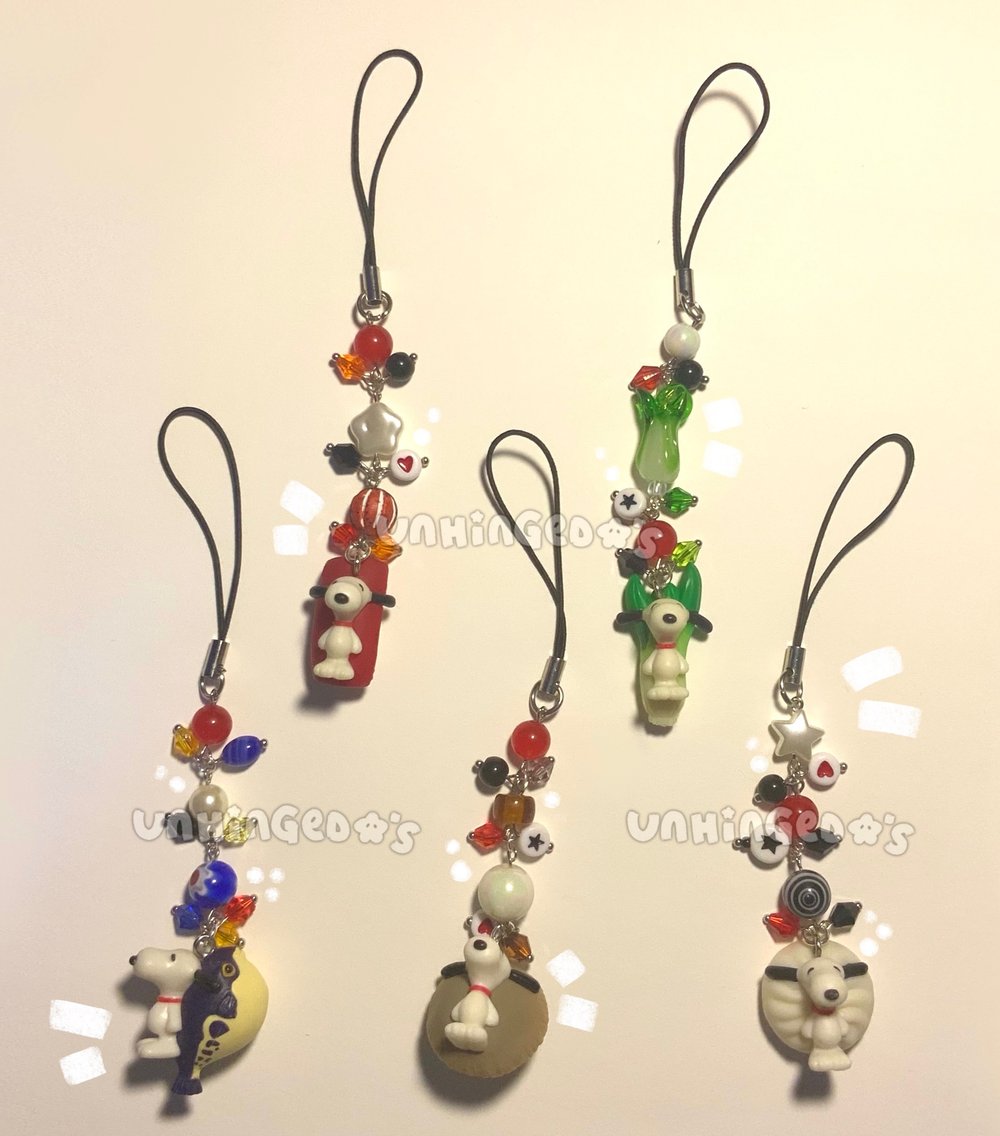 Image of snoopy clutter charms !! ｡𖦹°‧★ 