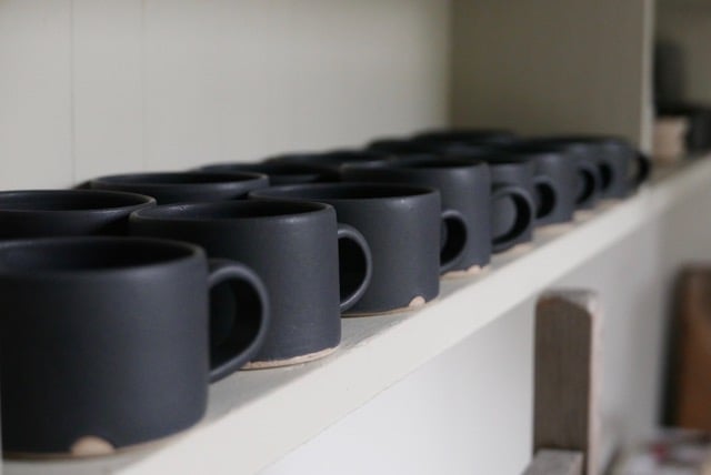 Image of Coffee mug | black by Dantes Ceramics
