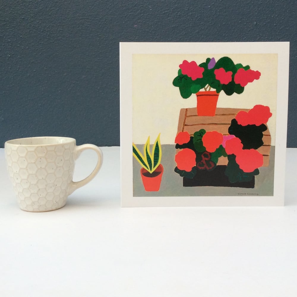 Image of Flowers at the Florist card