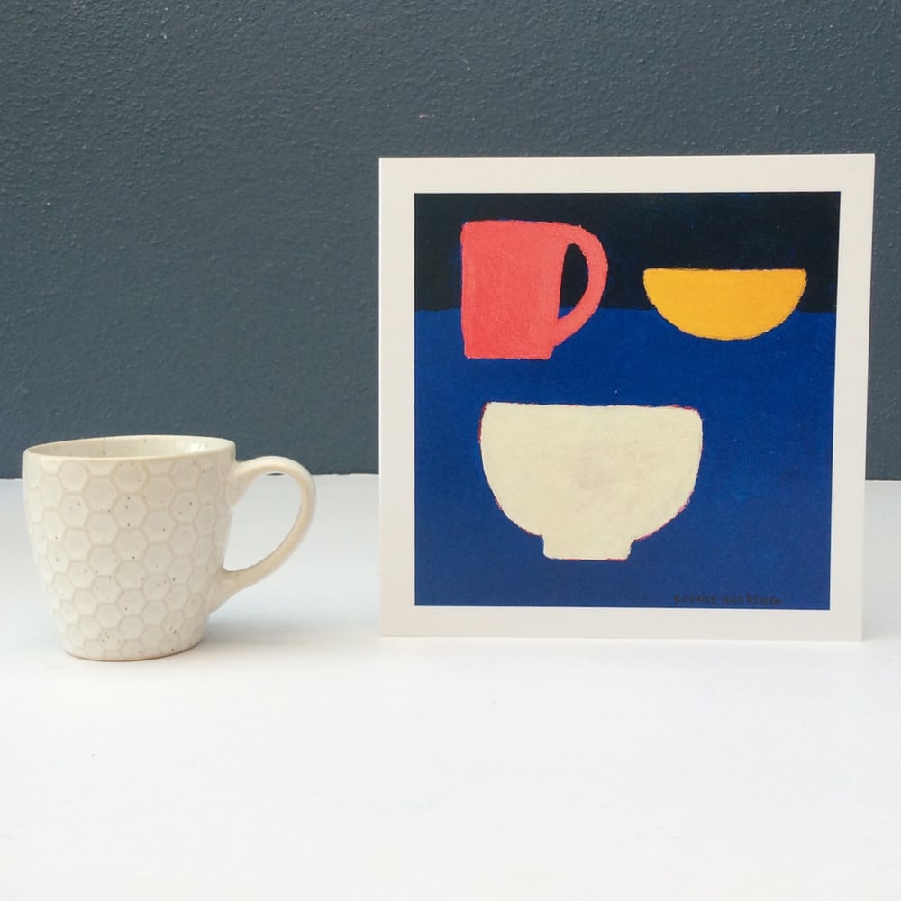 Image of Cup, Bowl and Small Dish card