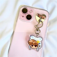 Image 2 of (PREORDER) Haechan Winter bear - phone keychain