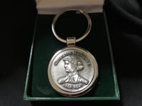 Image 2 of Countess Markievicz Pewter Key Ring