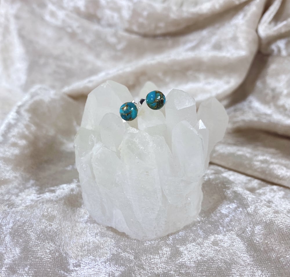 Image of Turquoise studs 