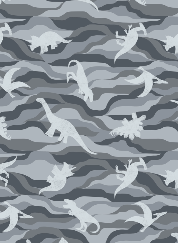 Image of Dino Rock Layers Grey Shade