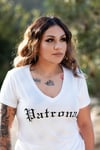 Patrona V-neck fitted shirt 