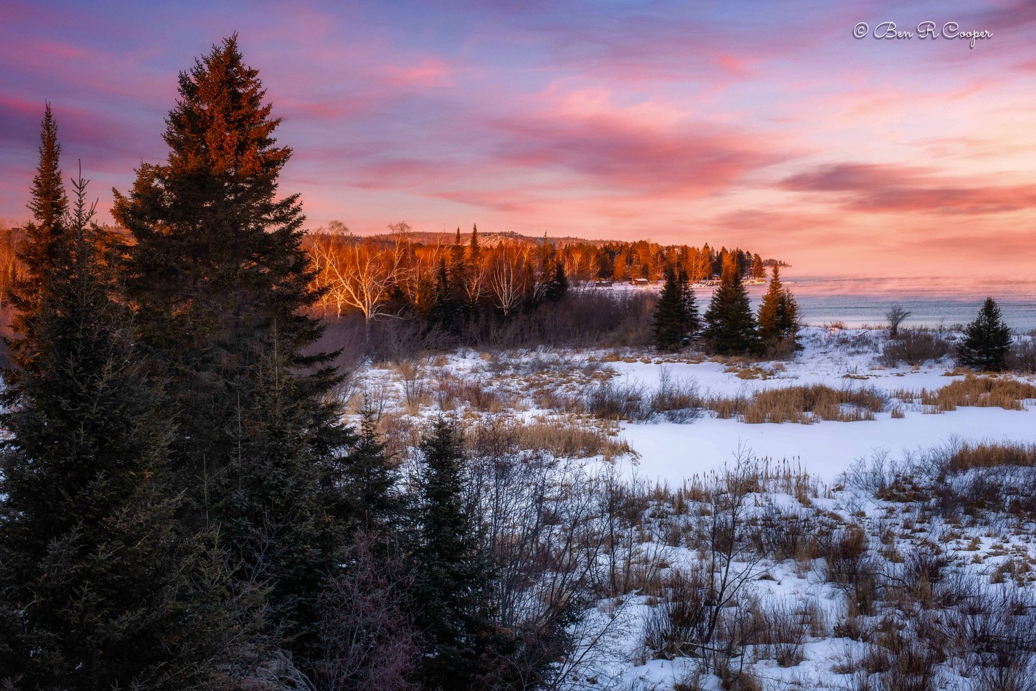 Last Light in Two Harbors