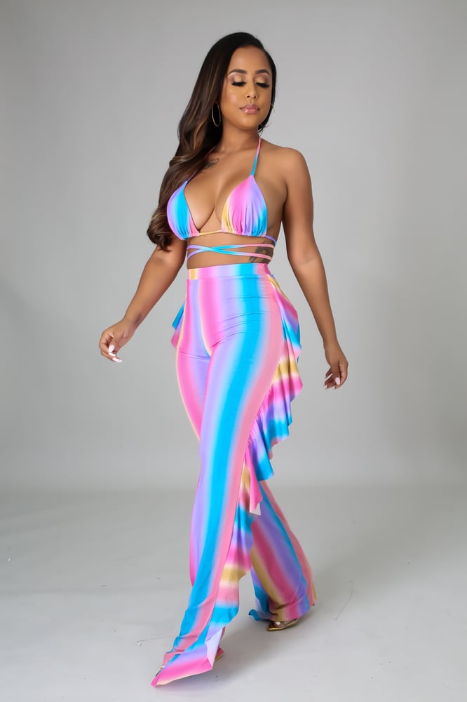 Image of Cotton Candy 3pc Swimsuit 